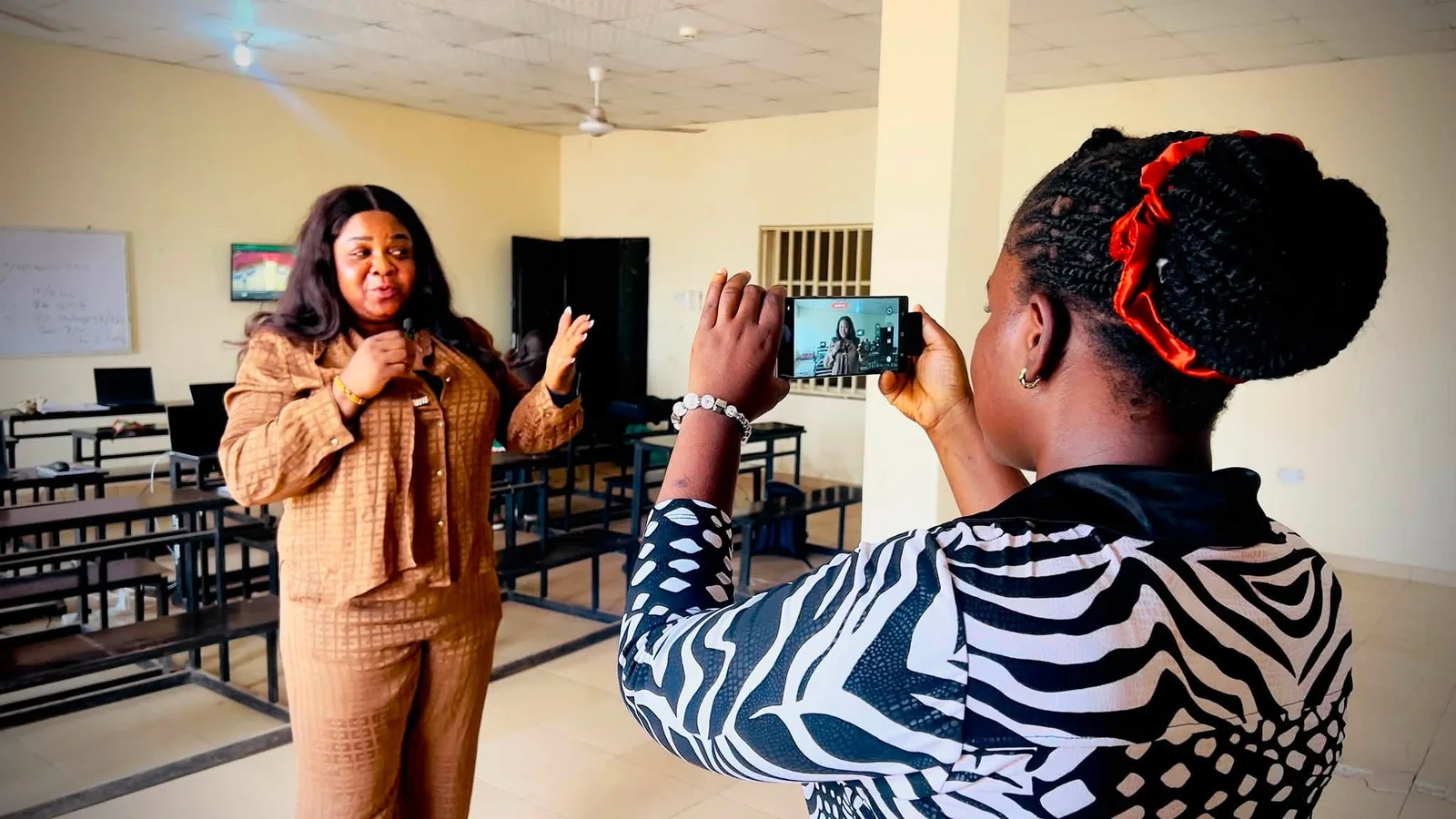 Mobet Media Academy practical classroom training photograph 1
